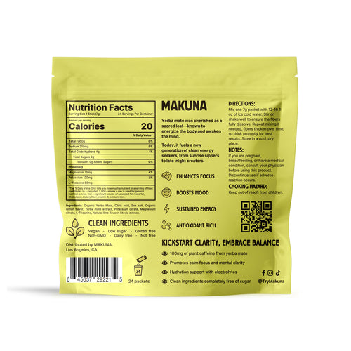 Hero Makuna Yerba Mate Stick Packs